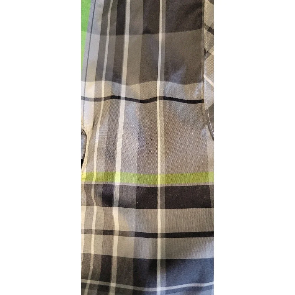 Vintage Nike Sportswear Hooded Windbreaker Pullover Plaid Size M - Picture 14 of 14